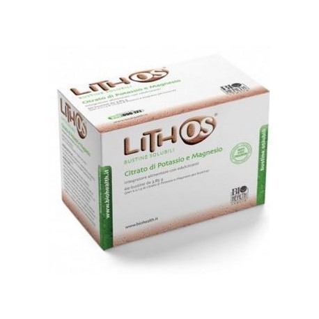 Lithos integratore ricostituente con sali minerali 30 bustine gusto frutti di bosco