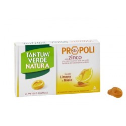 Tantum Verde Natura Limone e Miele - Integratore per il mal di gola 15 pastiglie