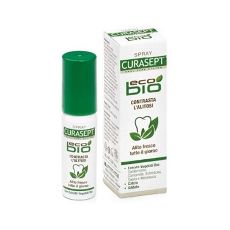 Curasept EcoBio spray orale igienizzante contro l'alitosi 20 ml Curasept EcoBio spray orale igienizzante contro l'alitosi 20 ml