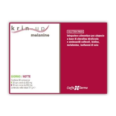 Krin Up Melanine integratore per il benessere della pelle 60 capsule