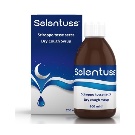 Selentuss sciroppo per tosse secca di adulti e bambini 200 ml Selentuss sciroppo per tosse secca di adulti e bambini 200 ml