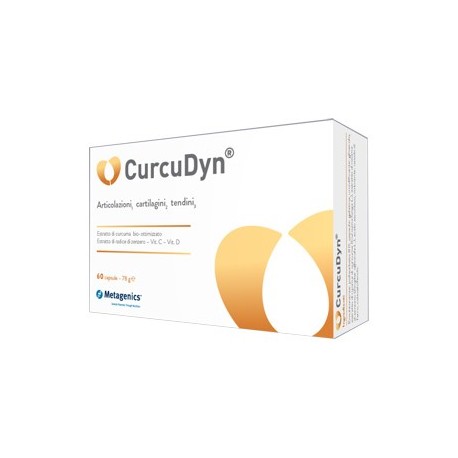 CurcuDyn integratore di curcuma e zenzero per articolazioni 60 capsule