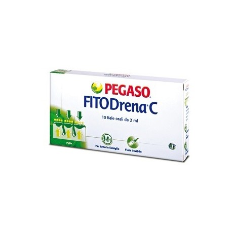 FitoDrenaC integratore drenante contro la cellulite 10 flaconcini da 2 ml