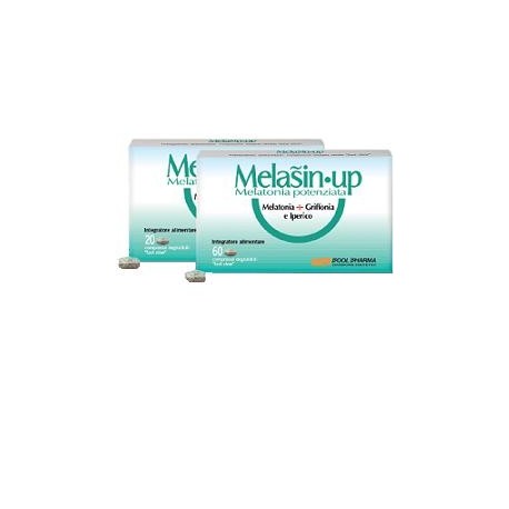 Melasin Up 1mg integratore per benessere mentale e rilassamento 20 compresse