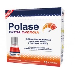 Polase Extra Energia integratore per stanchezza fisica e mentale 16 flaconcini