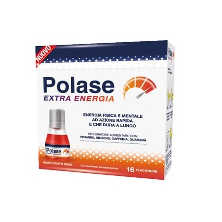 Polase Extra Energia integratore per stanchezza fisica e mentale 16 flaconcini Polase Extra Energia integratore per stanchezza fisica e mentale 16 flaconcini