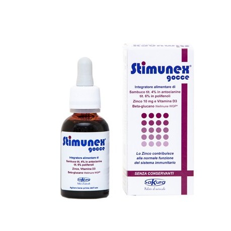 Stimunex Gocce integratore per sistema immunitario 30 ml
