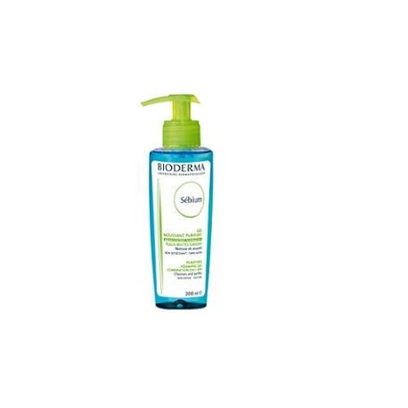 Bioderma Sebium Moussant gel detergente viso per pelli acneiche 200 ml