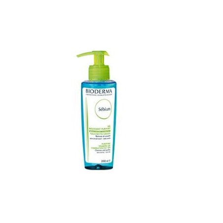 Bioderma Sebium Moussant gel detergente viso per pelli acneiche 200 ml Bioderma Sebium Moussant gel detergente viso per pelli acneiche 200 ml