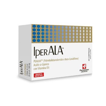 IperAla integratore antiossidante con acido alfa lipoico 20 compresse IperAla integratore antiossidante con acido alfa lipoico 20 compresse