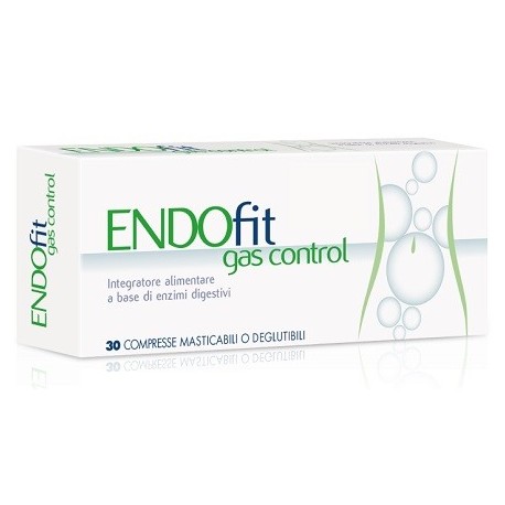 Endofit Gas Control - Integratore per la digestione e l'eliminazione dei gas 30 compresse