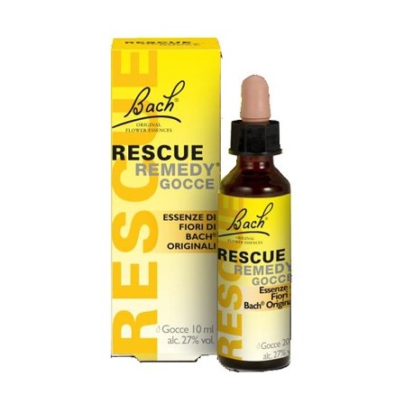 Rescue Remedy gocce fiori di Bach calmanti per ansia e stress 10 ml