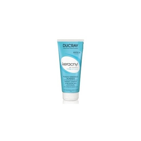 Ducray Keracnyl gel detergente viso corpo per pelle acneica 200 ml Ducray Keracnyl gel detergente viso corpo per pelle acneica 200 ml