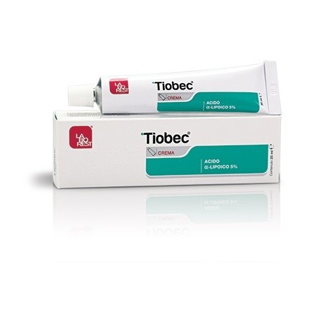 Tiobec crema con acido alfa lipoico antiossidante per infiammazioni 25 ml Tiobec crema con acido alfa lipoico antiossidante per infiammazioni 25 ml
