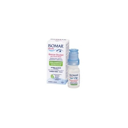 Isomar Occhi gocce oculari per occhi arrossati acido ialuronico 0,2% 10 ml Isomar Occhi gocce oculari per occhi arrossati acido ialuronico 0,2% 10 ml