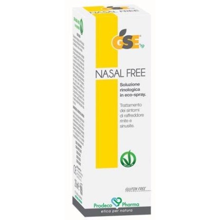 GSE Nasal Free soluzione rinologica per raffreddore e sinusite spray 20 ml GSE Nasal Free soluzione rinologica per raffreddore e sinusite spray 20 ml