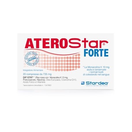 Stardea Aterostar Forte integratore contro il colesterolo 20 compresse
