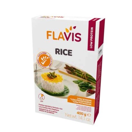 Mevalia Flavis Rice riso a basso contenuto di sodio 400 g Mevalia Flavis Rice riso a basso contenuto di sodio 400 g