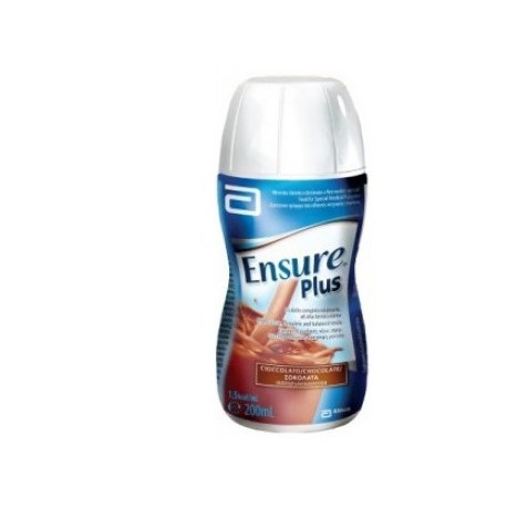 Ensure Plus integratore per pazienti malnutriti 2 x 200 ml gusto cioccolato