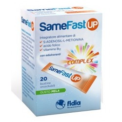 SameFast UP Complex integratore per il tono dell'umore 20 bustine gusto mela