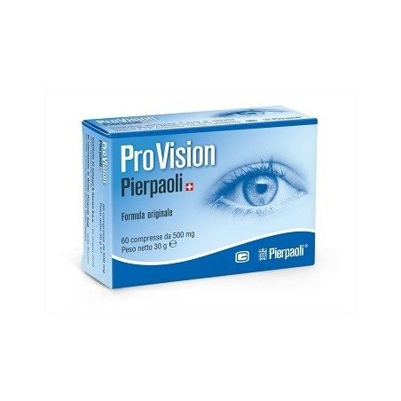 Pierpaoli Pro Vision integratore per il benessere della vista 60 compresse Pierpaoli Pro Vision integratore per il benessere della vista 60 compresse