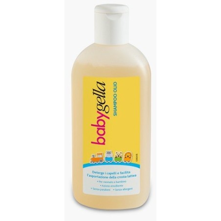 Babygella Shampoo Olio per neonati e rimozione della crosta lattea 150 ml Babygella Shampoo Olio per neonati e rimozione della crosta lattea 150 ml