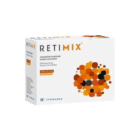 Retimix integratore antiossidante per la vista 20 bustine Retimix integratore antiossidante per la vista 20 bustine