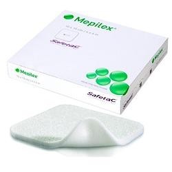 Mepilex Medicazione assorbente in schiuma di poliuretano 10 x 10 cm 5 pezzi