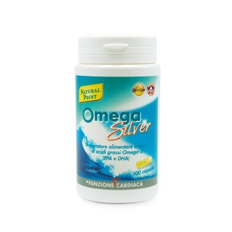 Omega Silver integratore di EPA e DHA 100 capsule