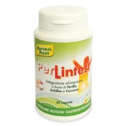 Natural Point PerLintest integratore per benessere gastrointestinale 50 capsule