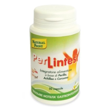 Natural Point PerLintest integratore per benessere gastrointestinale 50 capsule