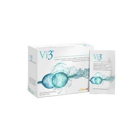 Vi3 20 bustine - Integratore antiossidante per la capacità visiva Vi3 20 bustine - Integratore antiossidante per la capacità visiva