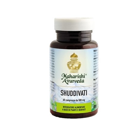 Shuddivati integratore ayurvedico digestivo per scorie metaboliche 60 compresse