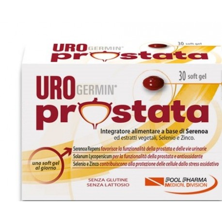 Urogermin Prostata 30 capsule softgel - Integratore per la funzionalità della prostata
