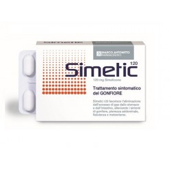 Simetic 120 integratore per il trattamento sintomatico del gonfiore 30 compresse