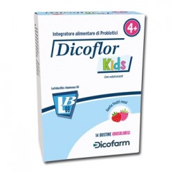 Dicoflor Kids integratore per flora batterica dei bambini 14 bustine