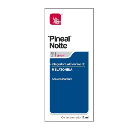 Pineal Notte integratore di melatonina per il sonno 12 ml Pineal Notte integratore di melatonina per il sonno 12 ml