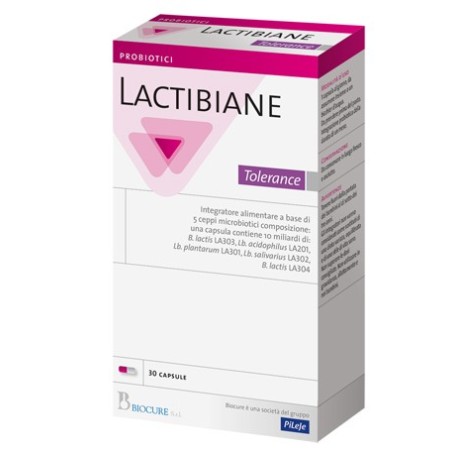 Lactibiane Tolerance integratore per equilibrio della flora intestinale 30 capsule Lactibiane Tolerance integratore per equilibrio della flora intestinale 30 capsule