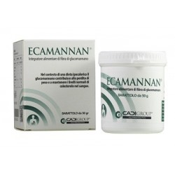 Ecamannan integratore di fibra di Glucomannano per il colesterolo 50 g