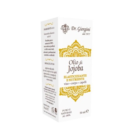 Olio di Jojoba nutriente elasticizzante per corpo e capelli 50 ml Olio di Jojoba nutriente elasticizzante per corpo e capelli 50 ml
