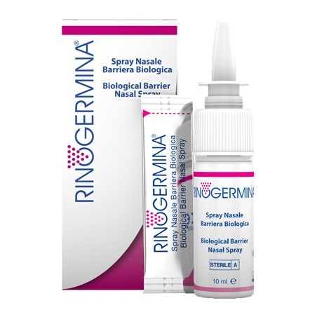 Rinogermina spray nasale barriera biologica contro i batteri 10 ml Rinogermina spray nasale barriera biologica contro i batteri 10 ml