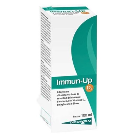 Immun-Up D3 integratore per difese immunitarie e respirazione 100 ml Immun-Up D3 integratore per difese immunitarie e respirazione 100 ml