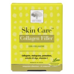 Skin Care Collagen Filler integratore per la bellezza della pelle 60 compresse