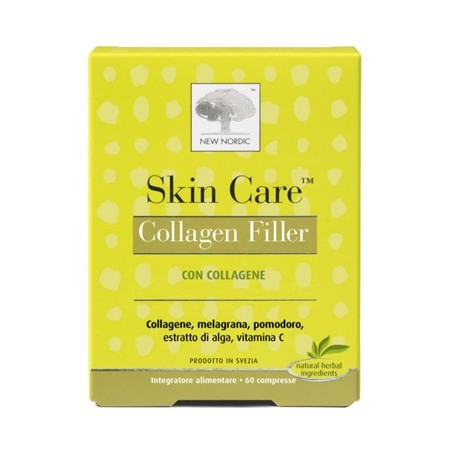 Skin Care Collagen Filler integratore per la bellezza della pelle 60 compresse Skin Care Collagen Filler integratore per la bellezza della pelle 60 compresse