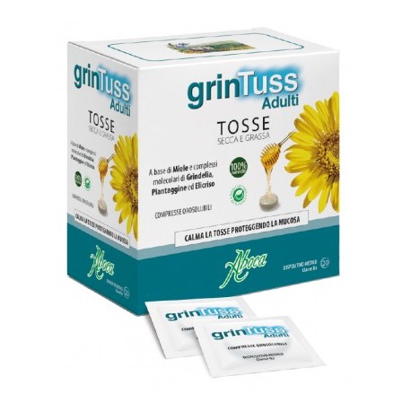 Aboca Grintuss Adulti Compresse tosse secca e grassa 20 compresse