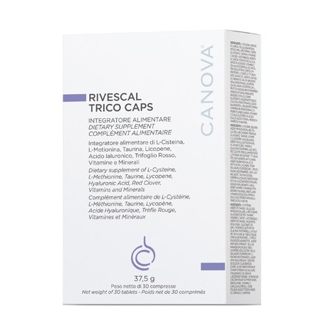 Rivescal Trico Caps integratore contro la caduta dei capelli 30 compresse