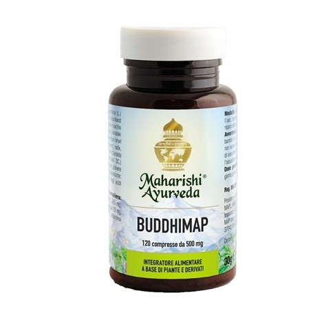MAP Buddhimap integratore Ayurvedico per capacità mentali 120 compresse MAP Buddhimap integratore Ayurvedico per capacità mentali 120 compresse