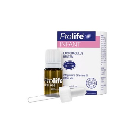 Prolife Infant Integratore di fermenti lattici vivi per neonati e lattanti 8 ml Prolife Infant Integratore di fermenti lattici vivi per neonati e lattanti 8 ml