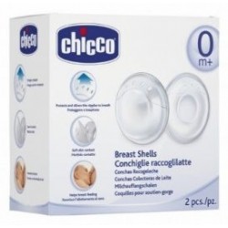 Chicco Conchiglie raccoglilatte protettive traspiranti 2 pezzi
