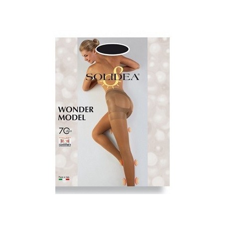Solidea Wonder Model collant compressione graduata 70 den tg.2 nero Solidea Wonder Model collant compressione graduata 70 den tg.2 nero